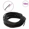Ādas Aukla Tumši Brūna Ø2,5 Mm X 10 M Āda Vidaxl