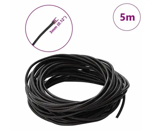 Nahk Köis Tume Pruun Ø3 Mm X 5 M Nahk