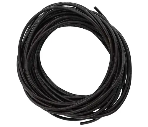 Ādas Aukla Tumši Brūna Ø3 Mm X 10 M Āda Vidaxl