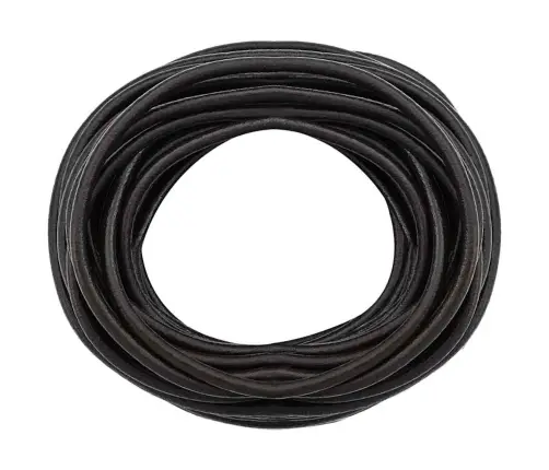 Ādas Aukla Tumši Brūna Ø5 Mm X 5 M Āda Vidaxl