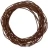Ādas Aukla Gaiši Brūns Ø1 Mm X 5 M Āda Vidaxl