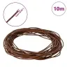 Ādas Aukla Gaiši Brūns Ø1 Mm X 10 M Āda Vidaxl