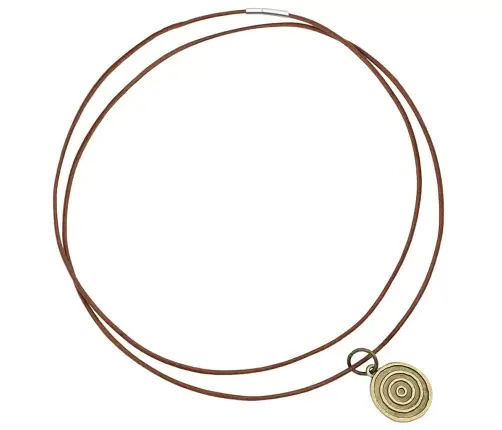 Ādas Aukla Gaiši Brūns Ø1,5 Mm X 5 M Āda Vidaxl