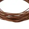 Ādas Aukla Gaiši Brūns Ø1,5 Mm X 10 M Āda Vidaxl