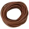 Ādas Aukla Gaiši Brūns Ø5 Mm X 10 M Āda Vidaxl