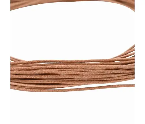 Ādas Aukla Brūna Ø1,5 Mm X 10 M Āda Vidaxl
