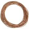Ādas Aukla Brūna Ø1,5 Mm X 10 M Āda Vidaxl