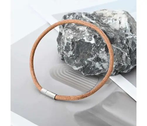 Ādas Aukla Brūna Ø4 Mm X 5 M Āda Vidaxl