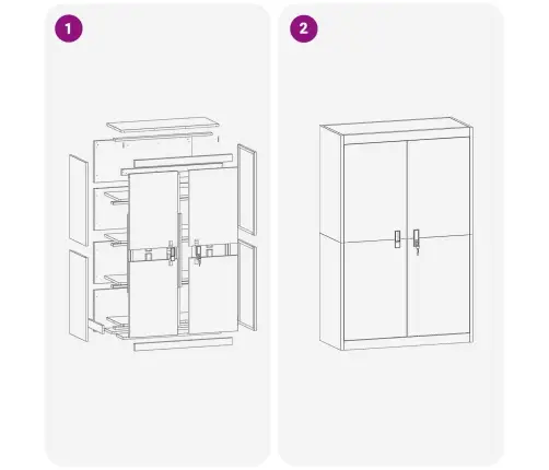 Hoiukapp Ladustamisega 2 Pcs Kollane Sinep 90 X 40 X 140 Cm
