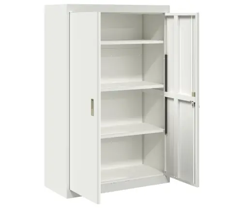 Oppbevaringsskap Su Saugykla 2 Pcs Balta 90 X 40 X 140 Cm