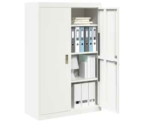 Oppbevaringsskap Su Saugykla 2 Pcs Balta 90 X 40 X 140 Cm