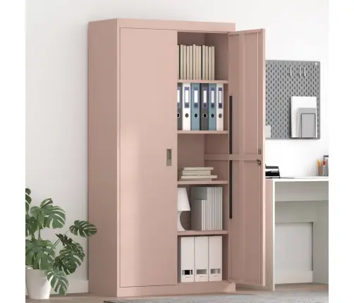 Oppbevaringsskap Su Saugykla 2 Pcs Rožinė 90 X 40 X 180 Cm