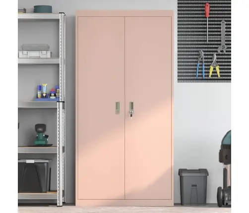 Oppbevaringsskap Su Saugykla 2 Pcs Rožinė 90 X 40 X 180 Cm