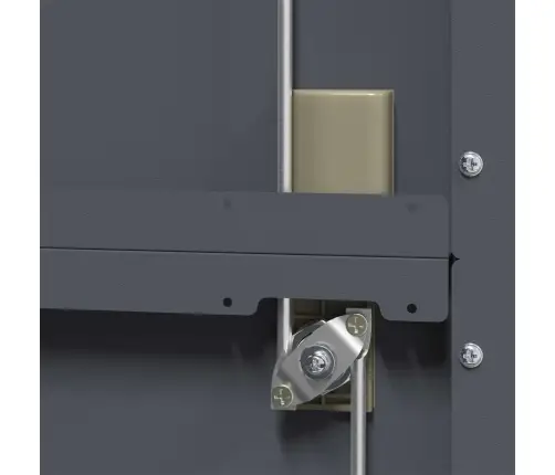 Oppbevaringsskap Su Saugykla 2 Pcs Antracitas 90 X 40 X 200 Cm