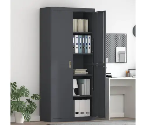 Oppbevaringsskap Su Saugykla 2 Pcs Antracitas 90 X 40 X 200 Cm