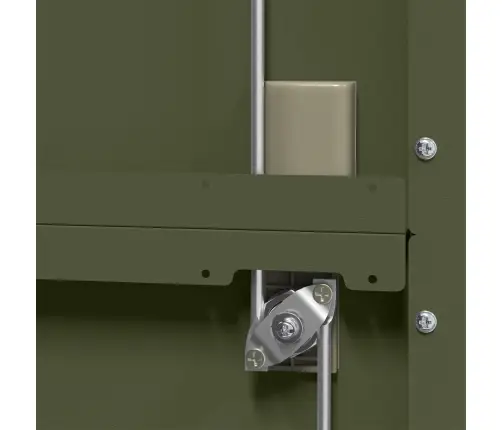 Hoiukapp Ladustamisega 2 Pcs Küpset Roheline 90 X 40 X 200 Cm