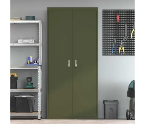 Hoiukapp Ladustamisega 2 Pcs Küpset Roheline 90 X 40 X 200 Cm