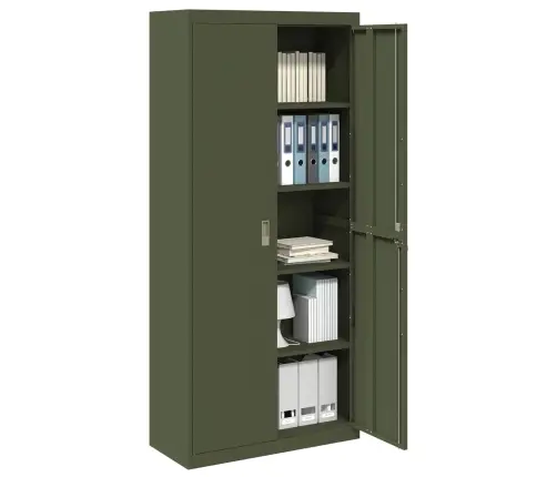 Hoiukapp Ladustamisega 2 Pcs Küpset Roheline 90 X 40 X 200 Cm