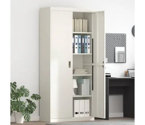 Hoiukapp 2 Pcs Valge 90 X 40 X 200 Cm Külmvalsitud Teras