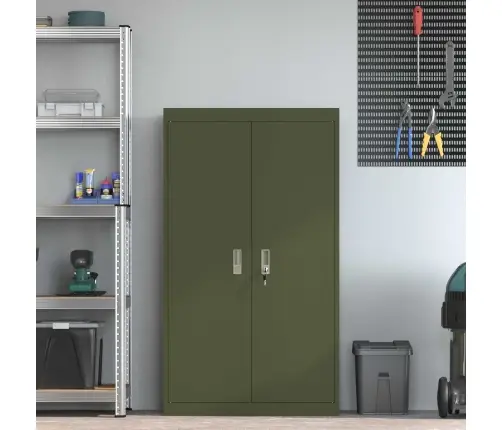 Hoiukapp Ladustamisega 2 Pcs Küpset Roheline 80 X 40 X 140 Cm