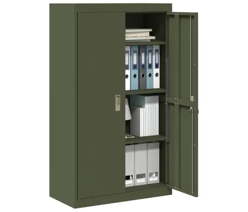 Hoiukapp Ladustamisega 2 Pcs Küpset Roheline 80 X 40 X 140 Cm