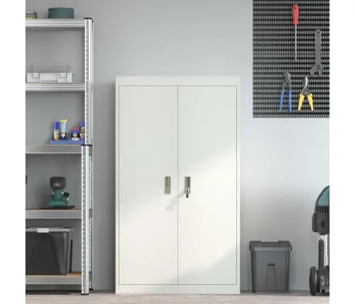 Oppbevaringsskap Su Saugykla 2 Pcs Balta 80 X 40 X 140 Cm