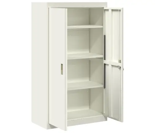 Oppbevaringsskap Su Saugykla 2 Pcs Balta 80 X 40 X 140 Cm