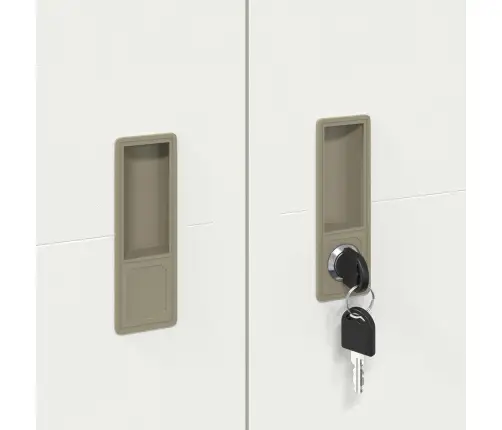 Skapītis Ar Uzglabāšanu 2 Pcs Sinapsu Dzeltena 80 X 40 X 200 Cm Vidaxl