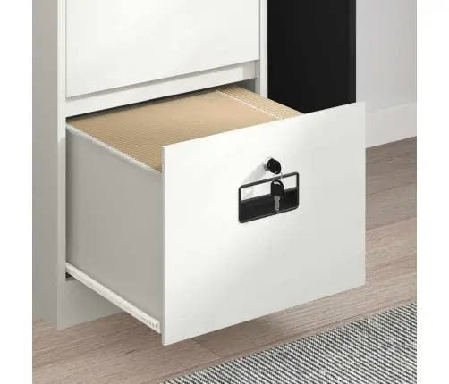 Skapītis 2 Pcs Balts 80 X 40 X 200 Cm Auksti Velmēts Tērauds Vidaxl