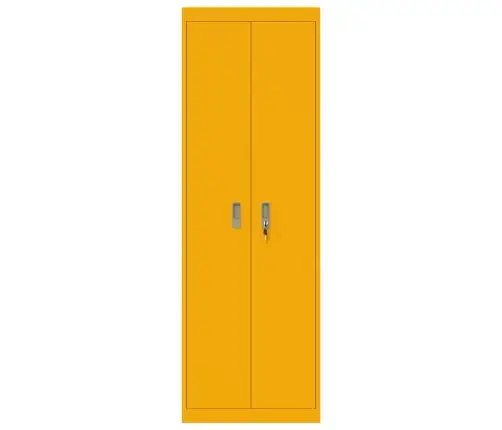 Oppbevaringsskap 2 Pcs Garučių Geltona 60 X 40 X 180 Cm