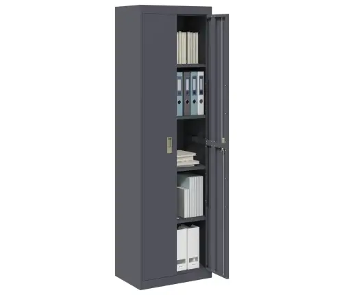 Oppbevaringsskap Su Saugykla 2 Pcs Antracitas 60 X 40 X 200 Cm