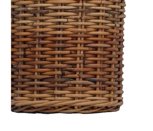 Stādāmā Groza Ar Uzglabāšanu 2 Pcs Brūna Kubu Rotangpalma Vidaxl