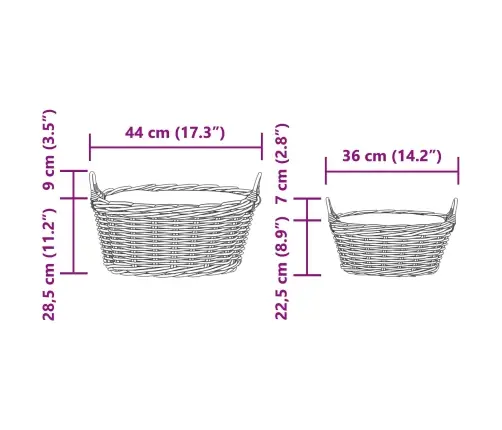 Ziedu Grozs Ar Uzglabāšanu 2 Pcs Brūna Lacak Krūmos Vidaxl