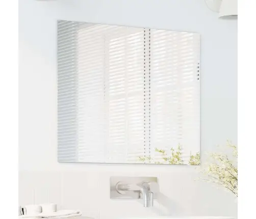 Sienas Spogulis 50 X 60 Cm Rūdīts Stikls Vidaxl