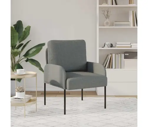 Dīvāni Ar Spilvenu 55Cm Tumši Pelēks Saplāksnis Vidaxl