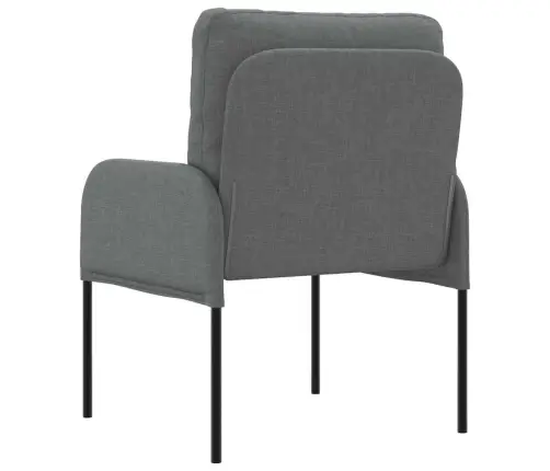 Dīvāni Ar Spilvenu 55Cm Tumši Pelēks Saplāksnis Vidaxl