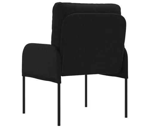 Dīvāni Ar Spilvenu 55Cm Melna Saplāksnis Vidaxl