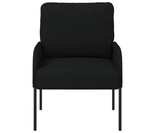 Dīvāni Ar Spilvenu 55Cm Melna Saplāksnis Vidaxl