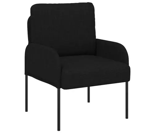 Dīvāni Ar Spilvenu 55Cm Melna Saplāksnis Vidaxl