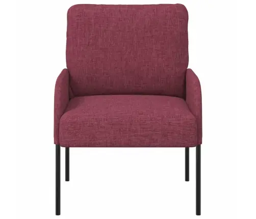 Sofos Su Pagalve 55Cm Vyno Raudona Fanera