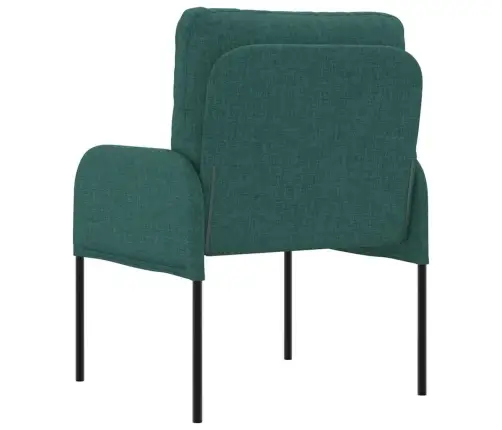 Sofos Su Pagalve 55Cm Tamsiai Žalia Fanera