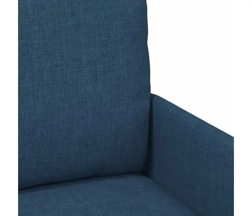 Dīvāni Ar Spilvenu 55Cm Zila Saplāksnis Vidaxl