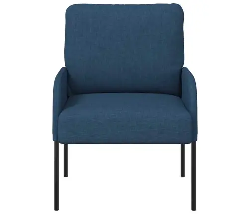 Dīvāni Ar Spilvenu 55Cm Zila Saplāksnis Vidaxl