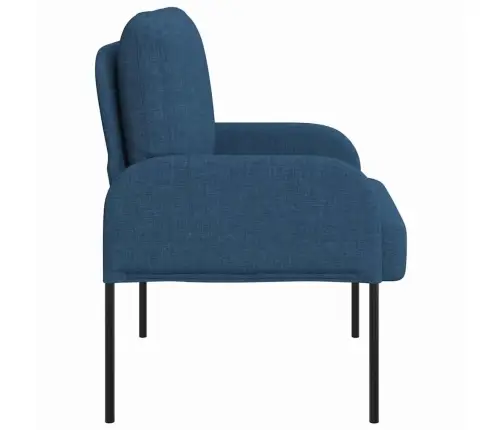 Dīvāni Ar Spilvenu 55Cm Zila Saplāksnis Vidaxl