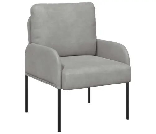 Sofos Su Pagalve 55Cm Šviesiai Pilka Fanera