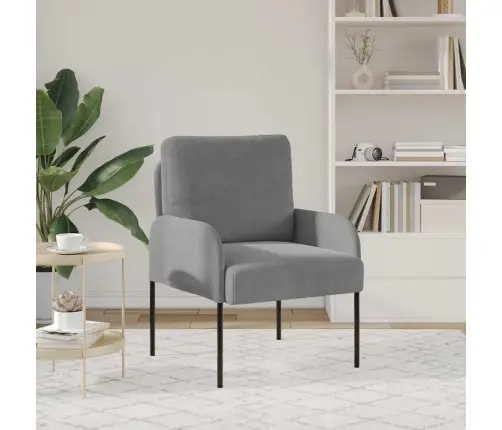 Sofos Su Pagalve 55Cm Tamsiai Pilka Fanera