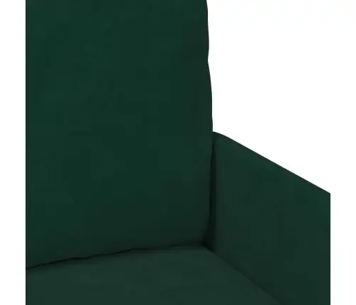 Dīvāni Ar Spilvenu 55Cm Tumši Zaļš Saplāksnis Vidaxl