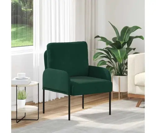 Dīvāni Ar Spilvenu 55Cm Tumši Zaļš Saplāksnis Vidaxl