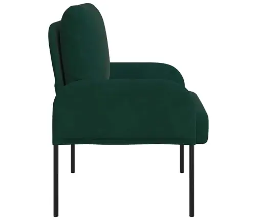 Dīvāni Ar Spilvenu 55Cm Tumši Zaļš Saplāksnis Vidaxl