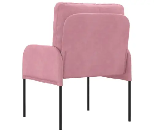 Sofos Su Pagalve 55Cm Rožinė Fanera